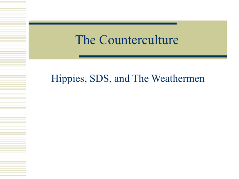 Counterculture Movement: Alternative Lifestyles That Challenged Mainstream Society